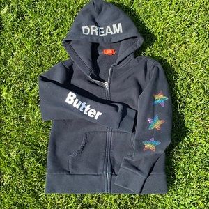 Butter zip up sweatshirt